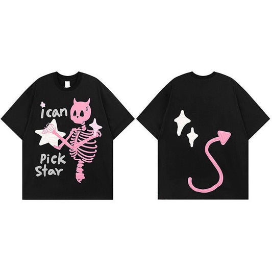 devil skeleton Tee