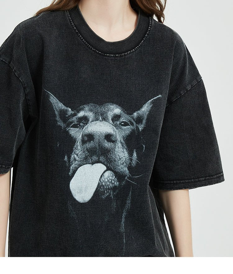 Oversized Dobermann Tee