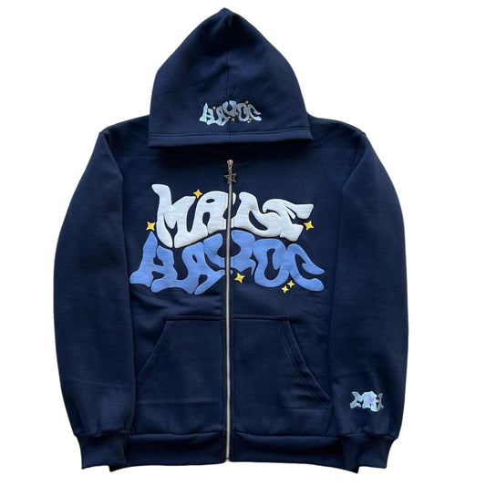 Blue Mave Zip Hoodie