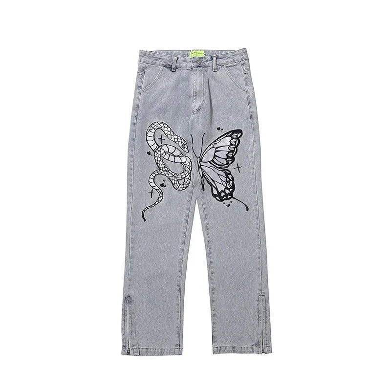 Butterfly vs Snake Jeans