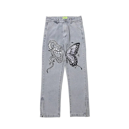 Butterfly vs Snake Jeans