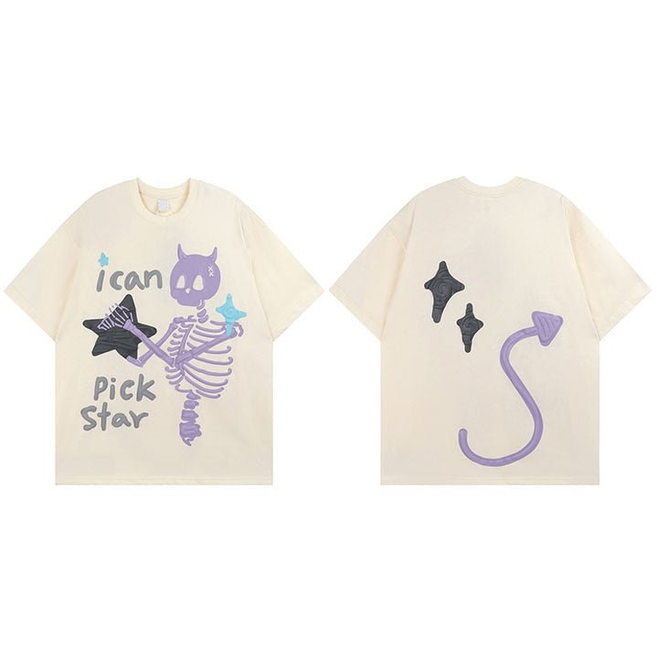 devil skeleton Tee