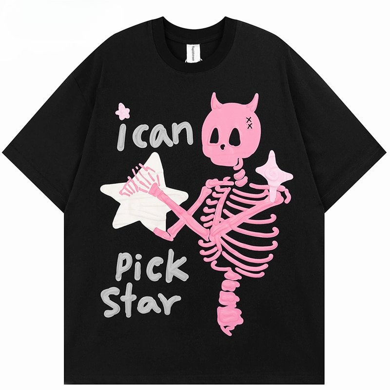 devil skeleton Tee