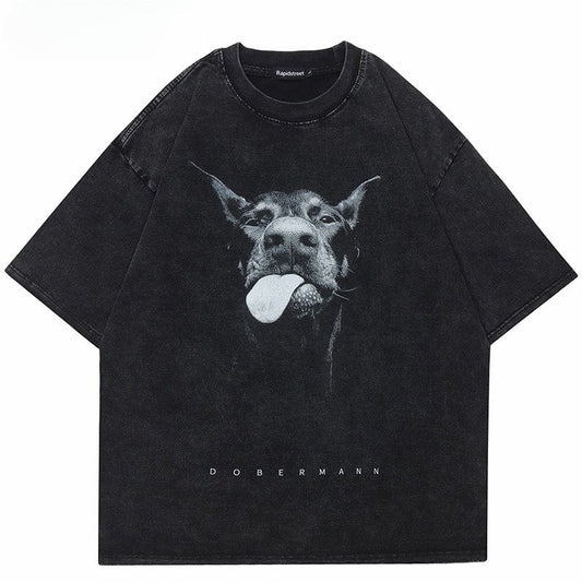 Oversized Dobermann Tee