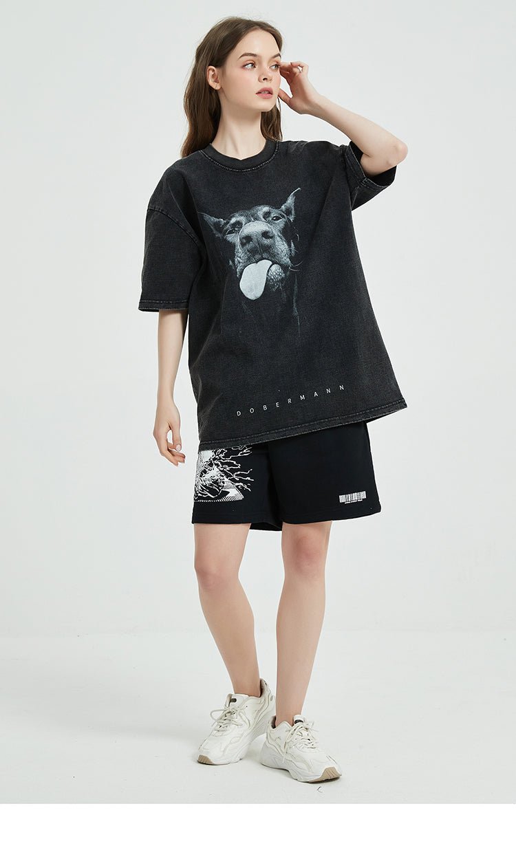 Oversized Dobermann Tee
