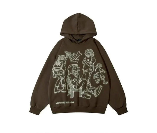 TYYL Hoodie Brown